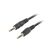 Cablu minijack 3,5 mm m/m 3 pini 1,2 m negru,  Cabluri video | electropc.ro