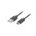 Cablu usb-c(m)  usb-a(m) 2.0 0,5 m negru,  Cabluri video | electropc.ro