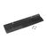 Panou intrare cabluri cu perii 19" negru  ak-1102-b,  Cabinete metalice | electropc.ro