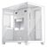 Carcasa 1stplayer gaming mv8 tp white,  Carcase | electropc.ro