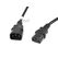 Cablu iec 320 c13  c14 3 m vde negru,  Cabluri periferice | electropc.ro