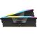 Memorie corsair vengeance rgb black 16gb ddr5-5200 mhz,  Memorii RAM Desktop | electropc.ro