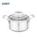 Semioala inox+capac sticla 24x12cm, 5l, atomic3, cooking by heinner,  Tavi copt | electropc.ro