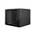Dulap rack de perete 19", 9u, 600x600 mm, usa din sticla, negru, v2,  Cabinete metalice | electropc.ro