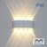 Aplica led vivalux aruba, 8w, 600 lm, lumina alba(3000k-4000k-6400k), 24°, ip65, 220x80x45mm, 40000h, aluminiu, -25÷+40°c, alb/gri,  Aplice de exterior | electropc.ro