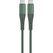 Cablu lemontti bending aluminum fast charge type-c la type-c, pd 65w, 1.2m, verde,  Cabluri periferice | electropc.ro