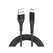 Cablu lemontti bending aluminum usb-a la type-c, fast charge, lungime 1.2m, negru,  Cabluri periferice | electropc.ro