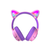 Powerlocus casti pentru copii, wireless, bobo cat ears, purple/pink,  Casti audio | electropc.ro