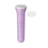 Aparat de ras electric pentru femei, fara fir philips brl114/00, umed si uscat, autonomie: 80 minute, 1 accesoriu, trimmer (pieptene) pentru tuns, culoare mov,  Aparate de tuns | electropc.ro