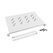 Poliță fixă 19" 1u / 483x300 mm,  max. 25 kg, gri,  Accesorii | electropc.ro