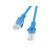 Patchcord cat.5e utp 0.25m blue fluke passed lanberg,  Alte accesorii retea | electropc.ro