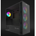 Carcasa aqirys naos pro mid tower,  3x bays 3.5", 2x bays 2.5", panou lateral tempered glass, 4 ventilatoare incluse, 12 ventilatoare compatibile,  Carcase | electropc.ro