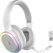 Casti over-ear aqirys lyra, sistem de sunet 3d stero, dual wireless si cu fir, bt cu microfon flexibil, interfata usb 2.0, durata baterie pana la 27h, frecventa 20 hz - 20hz, cu iluminare rgb, albe,  Casti audio | electropc.ro