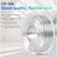 Creality pla 3d printer filament, silk white, printing temperature: 190-220, filament diameter: 1.75mm, tensile strength: 60mpa, size of filament wheel: diameter 200mm, height 66mm, hole diameter 56mm. utilizare: pana la 6 luni de la deschiderea ambalajul,  Accesorii imprimare 3D | electropc.ro