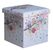 Taburet pliabil - bufnite crem,  Pufuri si Tabureti | electropc.ro