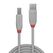 Cablu lindy 2m usb 2.0 tip a la tip b, anthra line, gri,  Cabluri periferice | electropc.ro