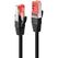Cablu retea lindy ly-47780, 3m cat.6 s/ftp network, black,  Cabluri retea | electropc.ro