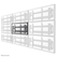 Suport tv de perete, neomounts by newstar led-vw2000black, reglabil, 32"- 75", vesa 600x400mm, suporta pana la 70kg, negru,  TV & Electronice & Gaming | electropc.ro