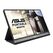 Monitor 15.6" asus mb16ap, zenscreen, portable monitor, ips, fhd 1920*1080, 16:9, 178/178, 220 cd/m2, 800:1, flicker free, low blue light ,auto-rotate, usb type-c, glare, slim, super narrow bezel, zenscreen peninclus, dark gray,  Monitoare LED | electropc.ro
