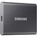 Ssd extern samsung, 500gb, usb 3.1, gray,  Hard Disk-uri externe | electropc.ro
