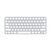 Tastatura apple magic keyboard (2021) with touch id - romanian (2021), wireless, silver,  Tastaturi | electropc.ro