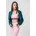 Hanorac coton casual femei petrol-s,  Hanorace | electropc.ro