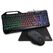 Kit gaming serioux tobis 3 in 1, tastatura de gaming, 104 taste, 7 taste anti-ghosting, design slim, iluminare rainbow, structura metalica + taste negre, suport telefon, cablu usb 1.5m pvc, plug and play; mouse gaming, senzor sunplus 192, 1000-6400 dpi, s,  Kit mouse tastatura | electropc.ro