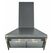 Hota de bucatarie decorativa beko cwb6410ar, 1 motor 150w, 3 trepte de viteza, 2 lampi iluminare 25w, 2 filtre anti-grasime, lavabile, 60 cm latime, clasaenergetica e, culoare antracit,  Hote telescopice | electropc.ro