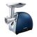 Masina de tocat charm heinner mg1500ta-bl, accesoriu pentru rosii, putere maxima: 1600w, functie reverse, accesoriu pentru carnati, trei site de taiere, cutit din inox, culoare: albastru,  Masini de tocat | electropc.ro