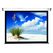Ecran de proiectie sopar new gold, manual, perete, 200cm x 200cm, format 1:1, alb,  Videoproiectoare | electropc.ro