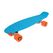 Skate penny slv neon, placa plastic pp 56x15 cm, roti pu 60x45mm, duritate 85a, rulmenti abec 7 chrome, sasiu aluminiu 8.3 cm, capacitate 100 kg, culoare bleu portocaliu,  Skateboard | electropc.ro