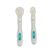 Set 2 lingurite silicon u-grow u1154-spn,  Articole hranire bebelusi | electropc.ro
