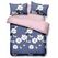 Lenjerie vanora de pat king size microfibra blue daisy,  Lenjerii de pat | electropc.ro