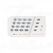 Tastatura led paradox, cablata pentru 10 zone, 7 taste active cu activcare rapida ( one-touch), led acc, led stay-d, deschidere pe orizontala,  Centrale si tastaturi | electropc.ro