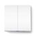 Tp-link tapo s220 intrerupator inteligent dublu (necesita hub tapo), wireless: 868 mhz, incarcare maxima: 600 w led/600w cfl/1000w inc/1000wftl/ventilator de 50 w, dimensiuni: 87.1 × 86 × 41 mm, alimentare: 2× baterii aaa 1.5 v,  Smart home | electropc.ro