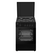 Aragaz gaz heinner hfsc-sme50bk, 50x50cm, 4 arzatoare, suport email, capac metalic, dispozitiv de siguranta plita si cuptor, usa cuptor cu geam dublu, duze gpl incluse, tava si gratar cromat, culoare: negru,  Aragazuri pe gaz | electropc.ro
