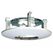 Suport hikvision pentru montarea camerelor dome in tavan , materiale componente : otel si plastic , culoare alb, dimensiuni : Φ210 × 79.3 mm, greutate : 520g .,  Accesorii | electropc.ro