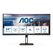 Monitor aoc cu34v5c/bk 34 inch, panel type: va, backlight: wled, curvature: 1500r, resolution: 3440x1440, aspect ratio: 21:9,  refresh rate:100hz, response time gtg: 4 ms, brightness: 300 cd/m², contrast (static): 3000:1, contrast (dynamic): 20m:1, viewin,  Monitoare LED | electropc.ro