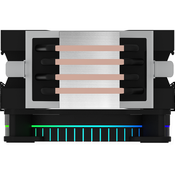 Cooler procesor uranus ls black argb pwm , compatibil intel/amd,  Ventilatoare carcasa | electropc.ro