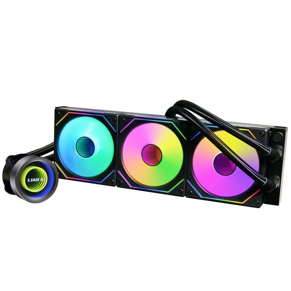 Ventilator lian li galahad ii 360 tty sl-inf argb negru,  Ventilatoare carcasa | electropc.ro