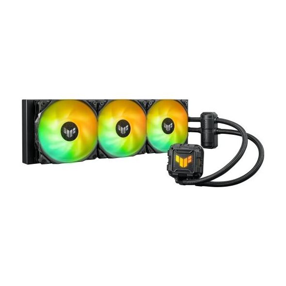 Cooler procesor asus tuf gaming lc ii 360 argb, all-in-one cu racire lichida, 3 ventilatoare argb 120mm, aura sync,  Ventilatoare carcasa | electropc.ro