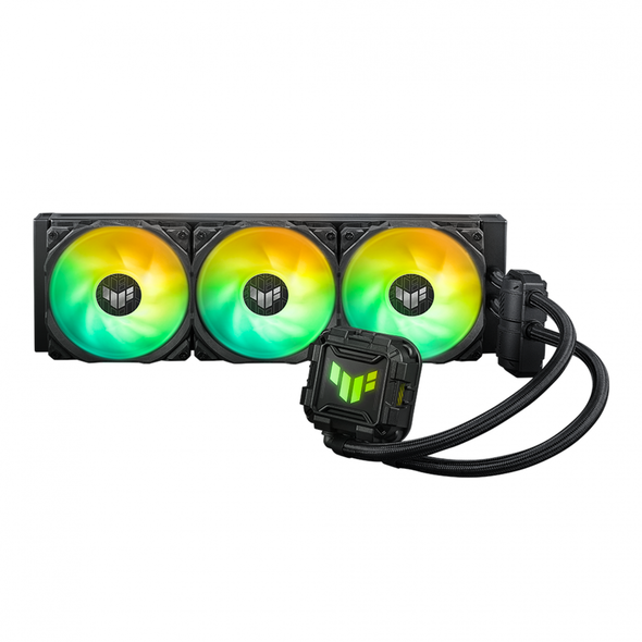 Cooler procesor asus tuf gaming lc ii 360 argb, all-in-one cu racire lichida, 3 ventilatoare argb 120mm, aura sync,  Ventilatoare carcasa | electropc.ro