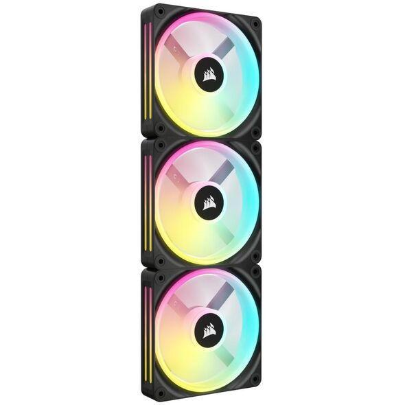 Fan corsair qx120, ventilator 3x120 mm,  negru,  Ventilatoare carcasa | electropc.ro