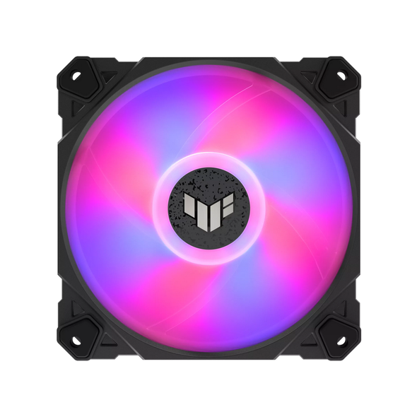 Ventilator asus tuf gaming tf120 argb fan - triple fan kit with argb controller fan size 120 x 120 x 25 mm fan bearing advanced fdb fan speed 1900 rpm (+/-10%) fan airflow 76 cfm fan pressure 2.5 mm h2o fan noise level 29 db(a) fan input power 2,88w fan o,  Ventilatoare carcasa | electropc.ro