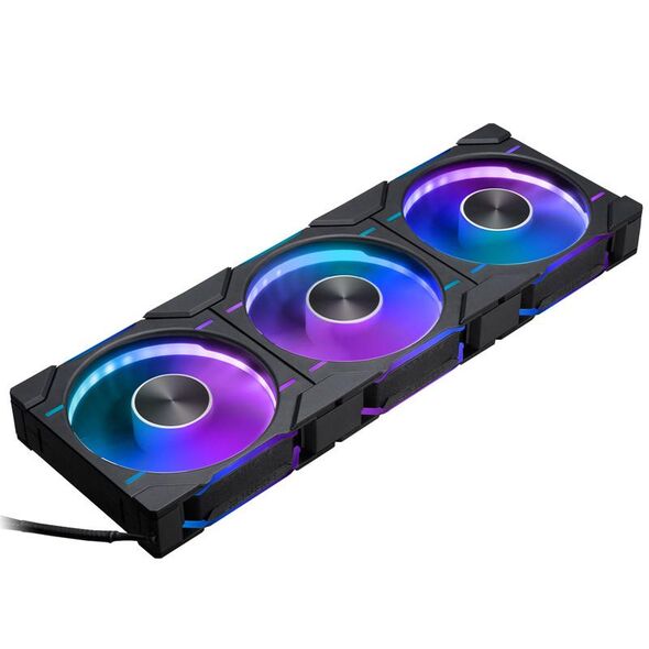 Ventilatoare phanteks d30 pwm rs afw d-rgb 3x 120mm negru,  Ventilatoare carcasa | electropc.ro