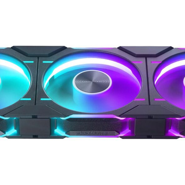 Ventilatoare phanteks d30 pwm rs afw d-rgb 3x 120mm negru,  Ventilatoare carcasa | electropc.ro
