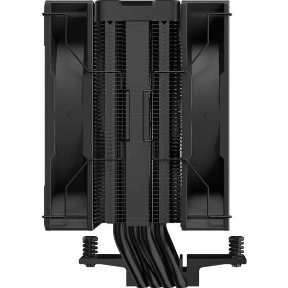 Cooler procesor deepcool ag400 digital plus argb negru,  Ventilatoare carcasa | electropc.ro