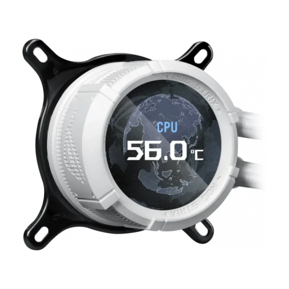 Cooler cpu asus rog strix lc iii 360 argb lcd alb,  Ventilatoare carcasa | electropc.ro