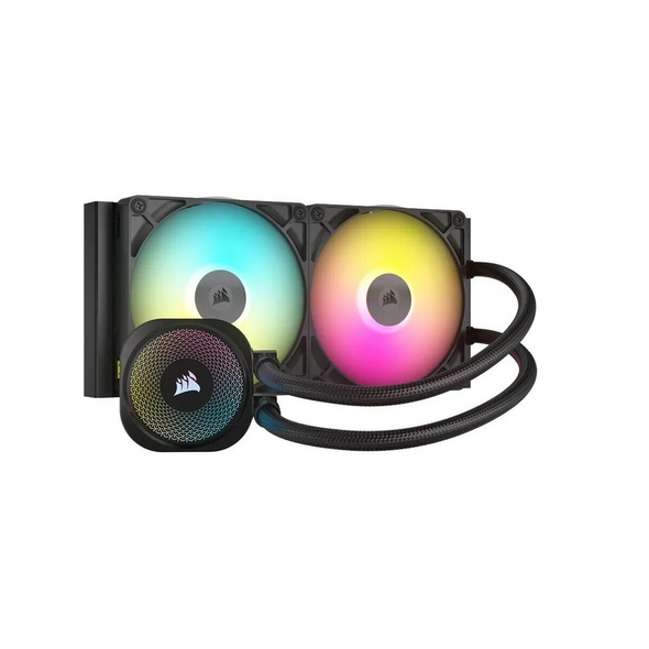 Cooler procesor corsair icue link titan 280 rx rgb aio liquid negru,  Ventilatoare carcasa | electropc.ro