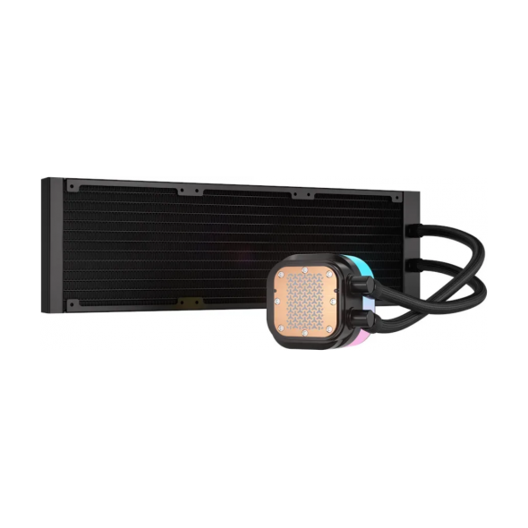 Cooler procesor corsair icue link titan 360 rx rgb aio liquid negru,  Ventilatoare carcasa | electropc.ro